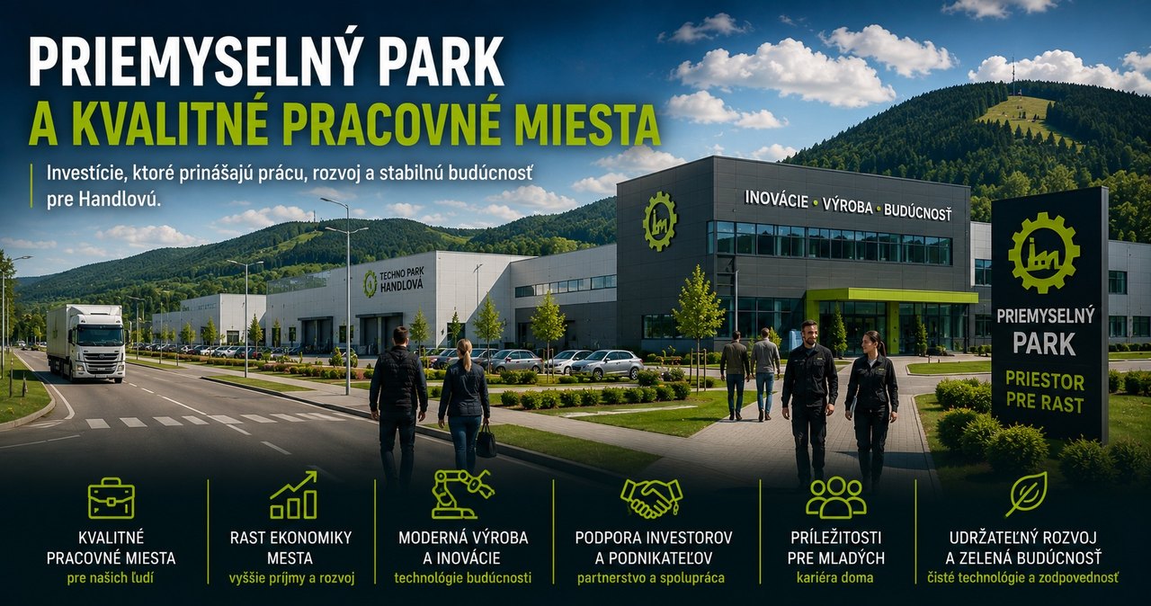 Priemyselný park a kvalitné pracovné miesta