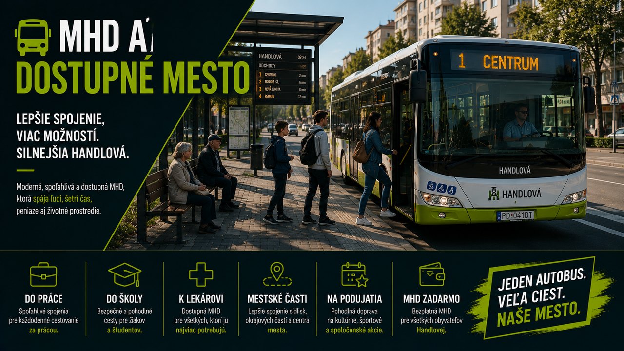 MHD a dostupné mesto